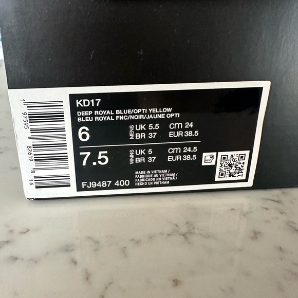 Nike KD 17 laser purple fuchsia Basketball Shoes (size sold out everywhere) - Picture 8 of 9